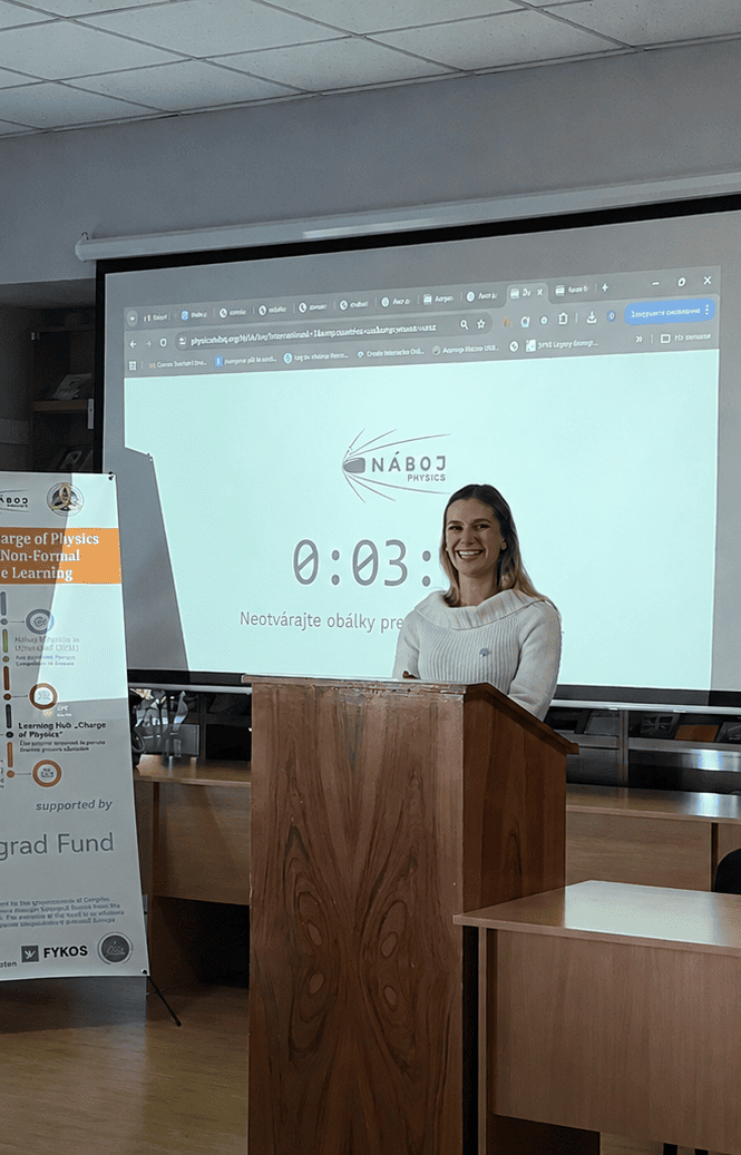 Урочисте відкриття першого міжнародного турніру Náboj Physics в Україні