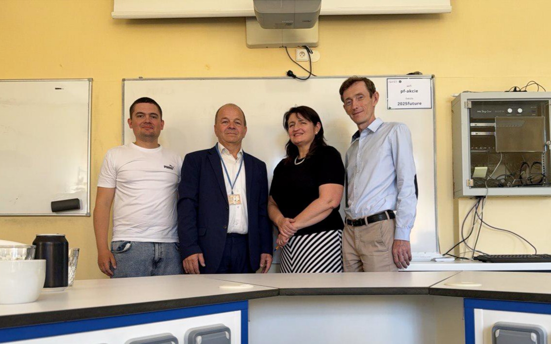 Робоча зустріч із продеканом PF UPJŠ v Košiciach, doc. RNDr. Marián Kireš, PhD